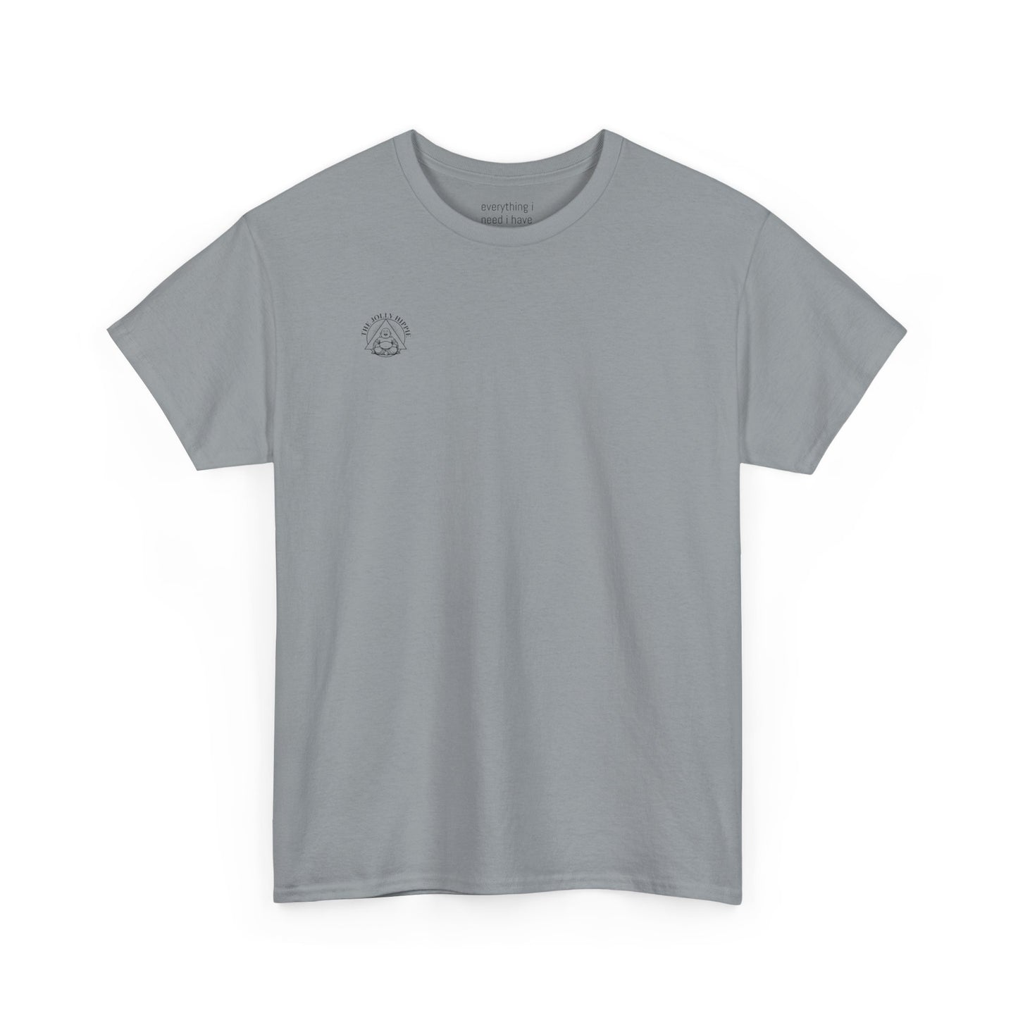 Everything I need I have within me - Front and Back Black Logo