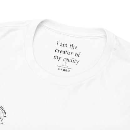 I am the creator of my reality - Black Front and Back Logo