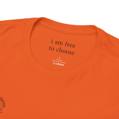 I am free to choose - Front and Back Black Logo