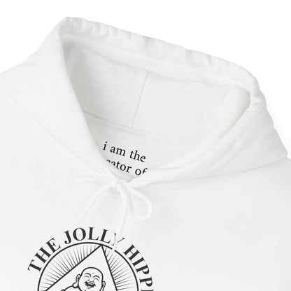 I am the creator of my reality - Front Black Logo - Hoodie