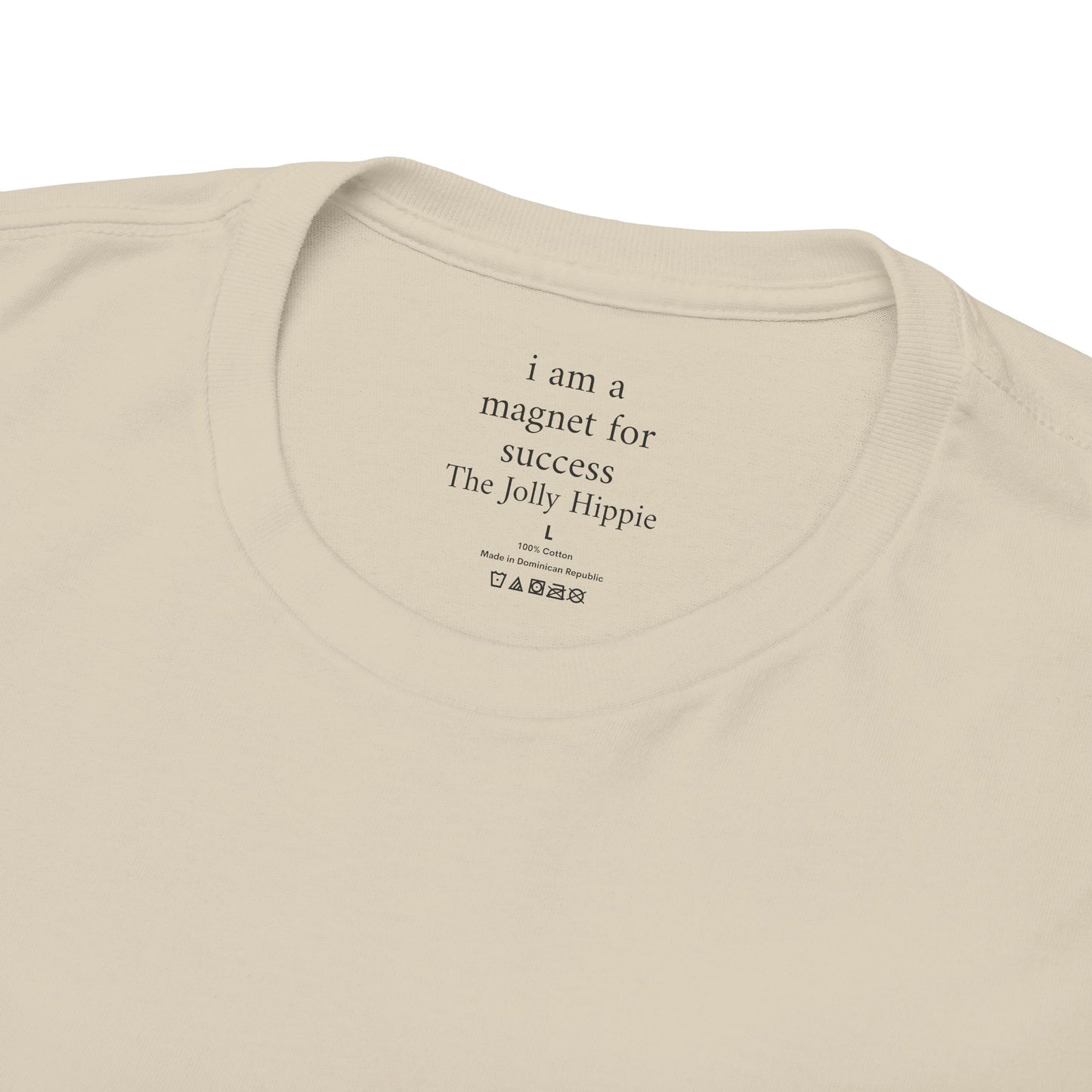 I am a magnet for success - Plain Light Tee