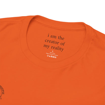 I am the creator of my reality - Front and Back Logo