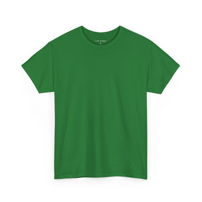 I am unique & confident - Solid Color Plain - Tee