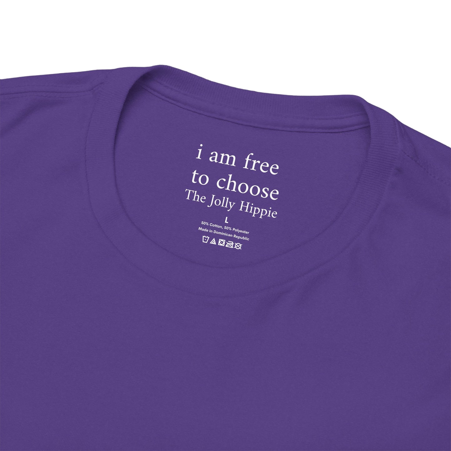 I am free to choose - Solid Color Plain Tee