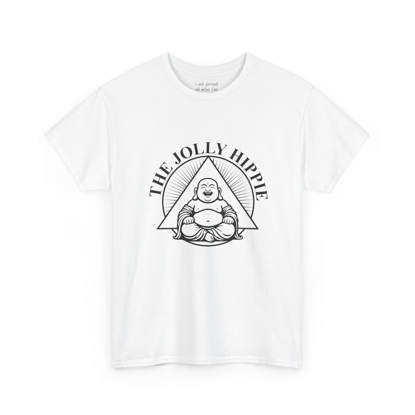 I am proud of who I'm becoming - Front Black Logo