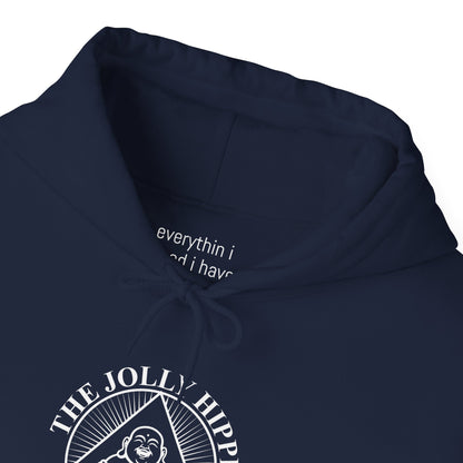 Everything I need I have within me - Front White Logo - Hoodie