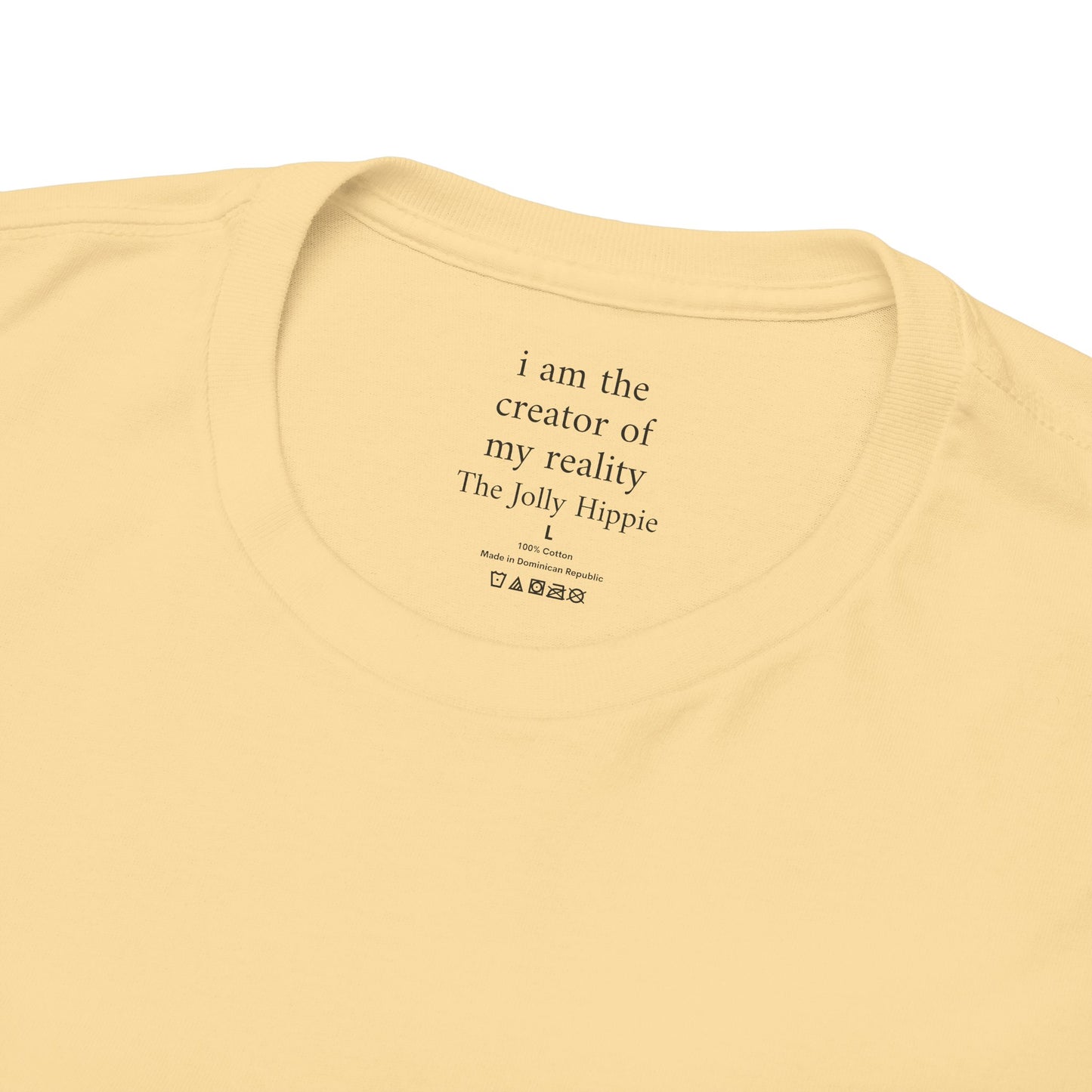 I am the creator of my reality - Plain Light Tee