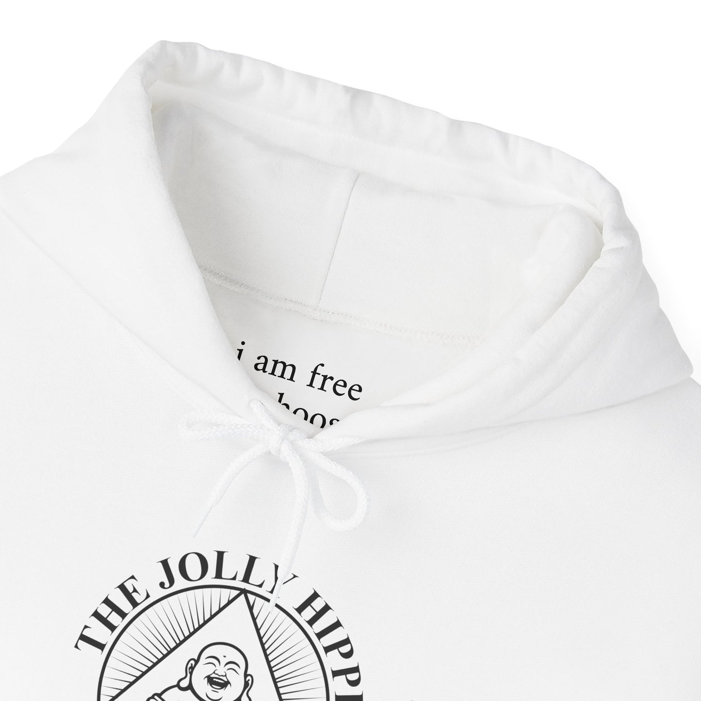 I am free to choose - Front Black Logo - Hoodie