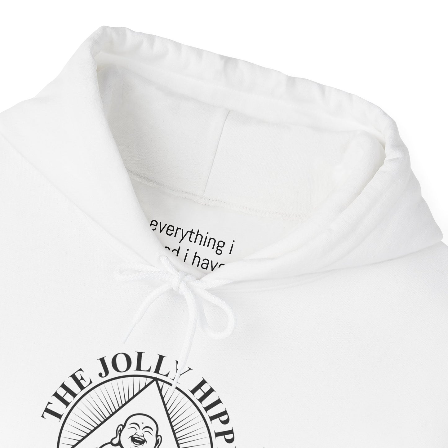 Everything I need I have within me - Front Black Logo - Hoodie