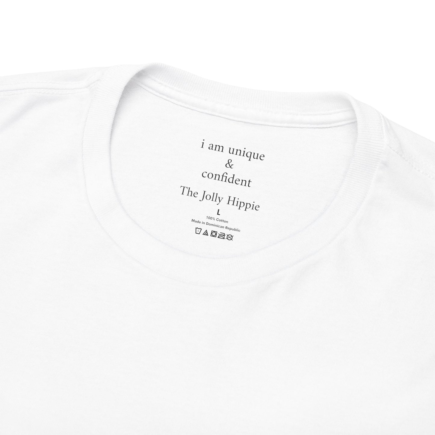 I am unique & confident - Plain Light Tee