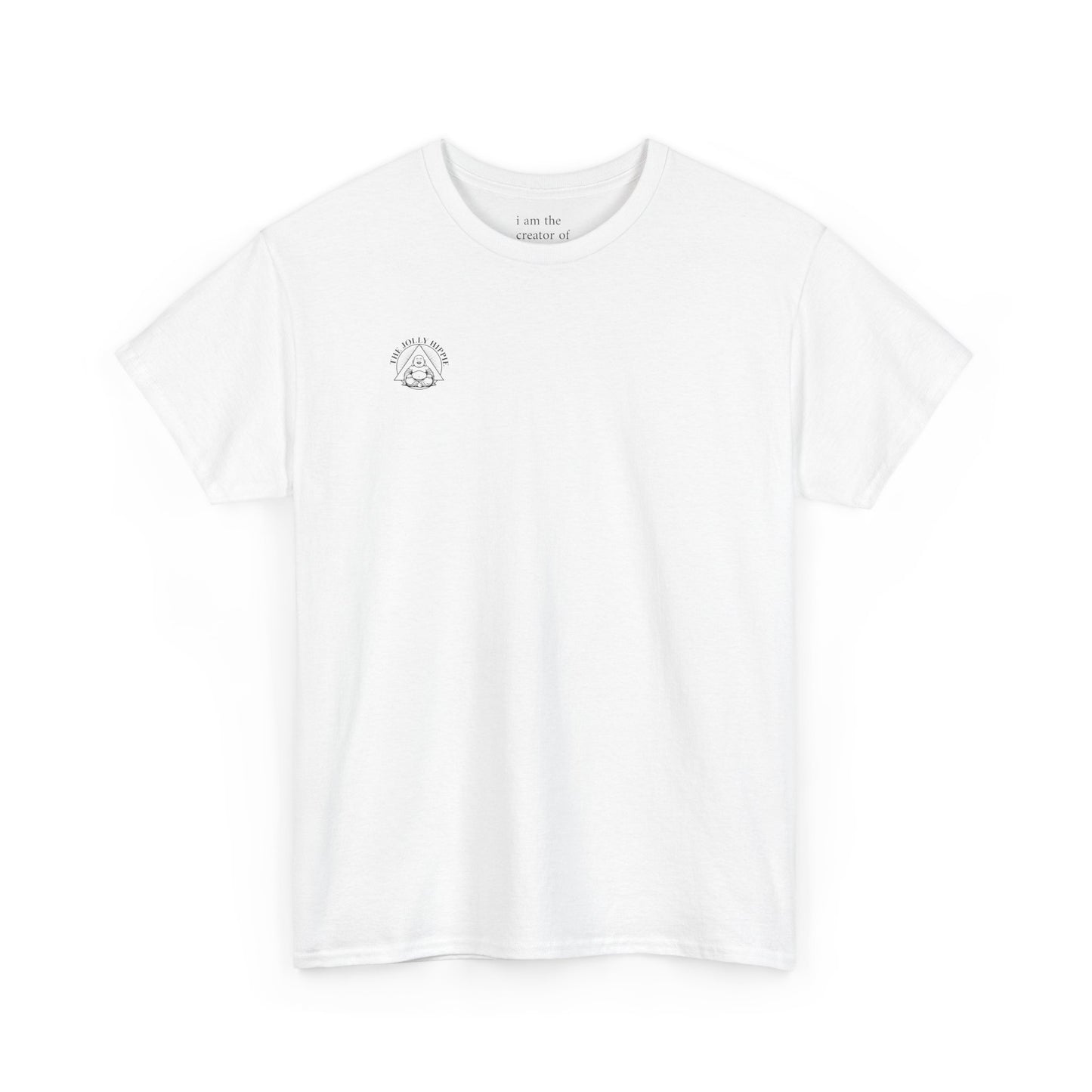 I am the creator of my reality - Black Front and Back Logo