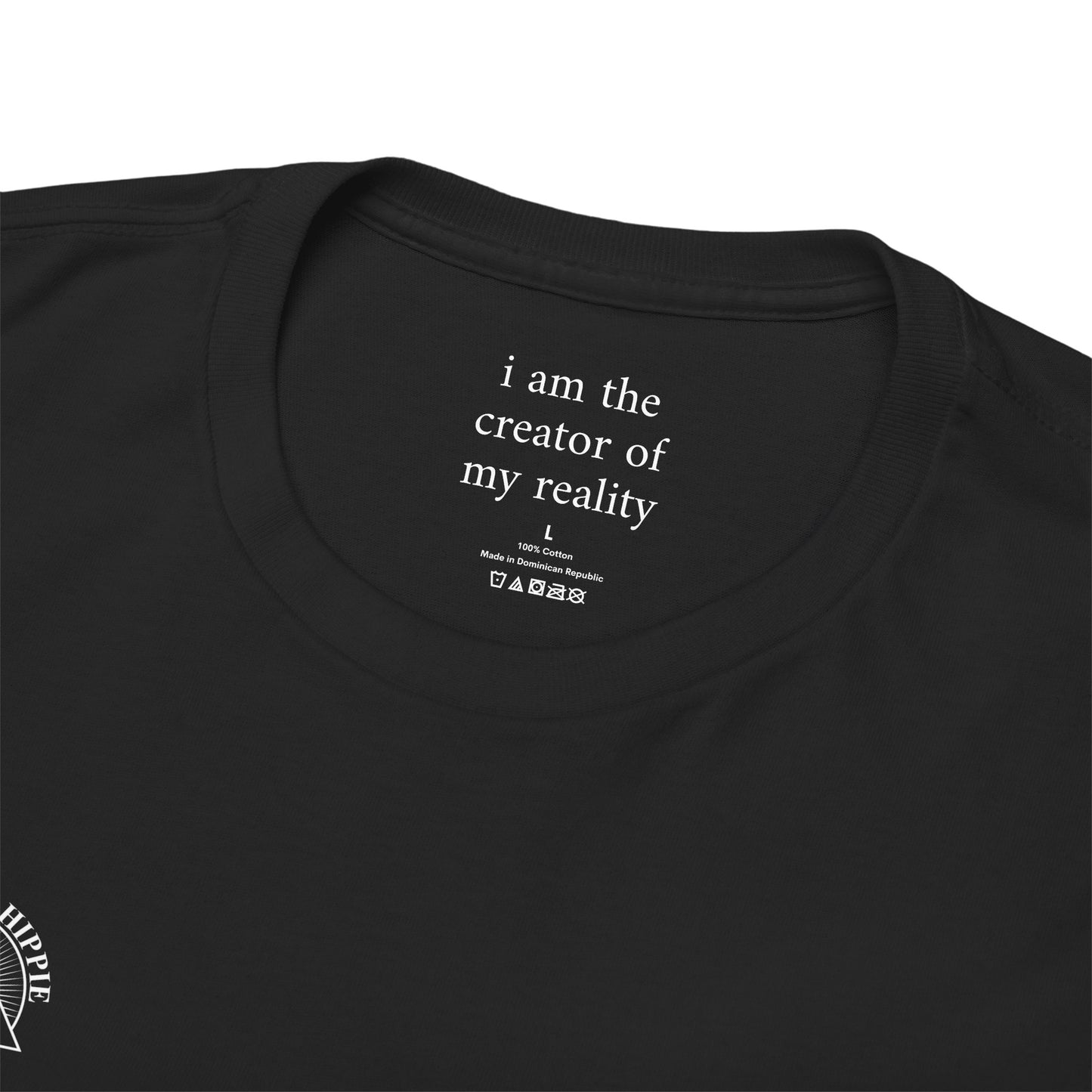 I am the creator of my reality - Front White Logo