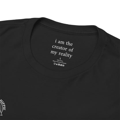 I am the creator of my reality - Front White Logo
