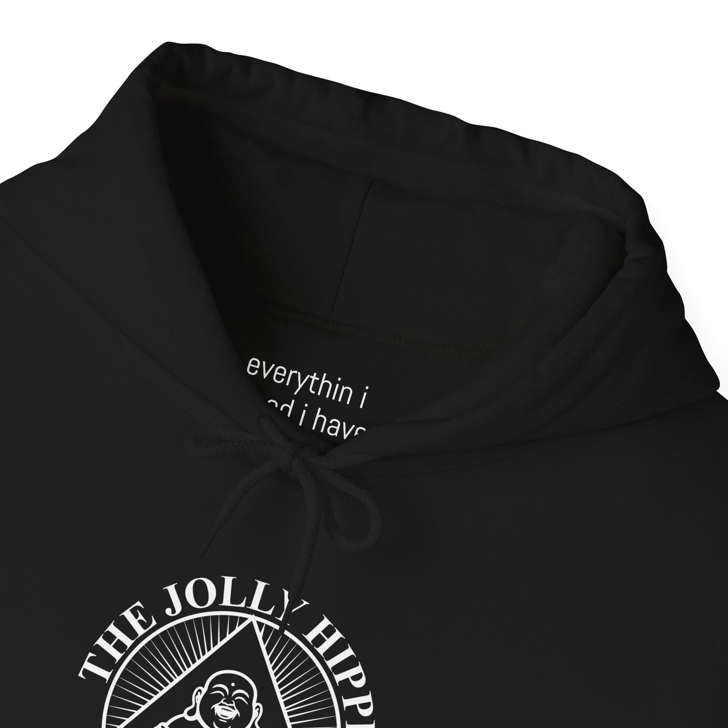 Everything I need I have within me - Front White Logo - Hoodie